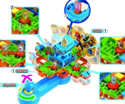 Spil & Puslespil-SuperMario Nintendo Super Mario Spil Labyrint Spil DX