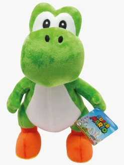 Dukker & Bamser-SuperMario Nintento Yoshi Plysfigur 30 cm Flerfarvet