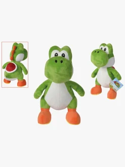 Dukker & Bamser-SuperMario Nintento Yoshi Plysfigur 30 cm Flerfarvet