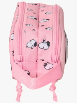 Kreativt Legetøj-Snoopy Nuser 3D Dobbelt Penalhus, Lyserød