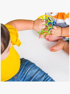 Babylegetøj-Oball Classic Bold, Gul/Grøn/Blå/Lilla Rød/Blå/Grøn/Gul