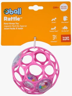 Babylegetøj-Oball Rangle, Lyserød Lyserød