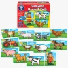 Spil & Puslespil-OrchardToys Orchard Toys Puslespil Head and Tail on the Farm 24 Brikker