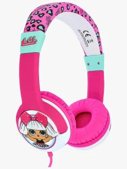 Elektronik & Media-OTLTechnologies OTL Junior On-Ear 85Db Høretelefoner Surprise, Lyserøde Lyserød