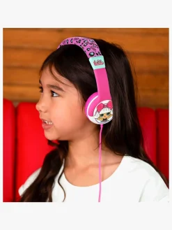 Elektronik & Media-OTLTechnologies OTL Junior On-Ear 85Db Høretelefoner Surprise, Lyserøde Lyserød