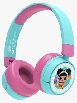 Elektronik & Media-OTLTechnologies OTL  On-Ear L.O.L Surprise! Høretelefoner Junior 85/95dB Lyserød/Blå