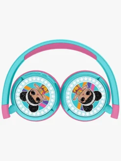 Elektronik & Media-OTLTechnologies OTL  On-Ear L.O.L Surprise! Høretelefoner Junior 85/95dB Lyserød/Blå