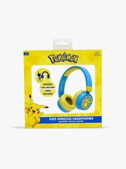 Elektronik & Media-OTLTechnologies OTL Pokémon On-Ear Høretelefoner 85/95dB Blå/Gul