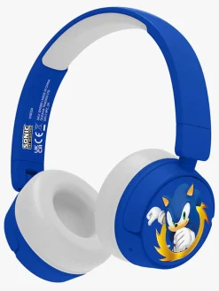 Elektronik & Media-OTLTechnologies OTL  Sonic On-Ear Hovedtelefoner Junior 85/95dB Blå/Hvid