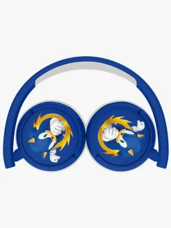 Elektronik & Media-OTLTechnologies OTL  Sonic On-Ear Hovedtelefoner Junior 85/95dB Blå/Hvid