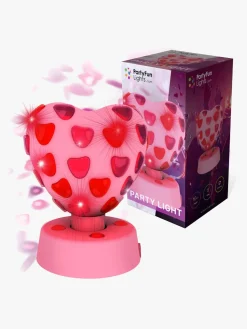 Børnefødselsdag-PartyFunLights Diskolampe Hjerte