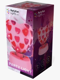 Børnefødselsdag-PartyFunLights Diskolampe Hjerte
