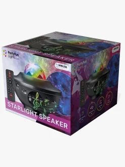 Elektronik & Media-PartyFunLights Højttaler Bluetooth Starlight