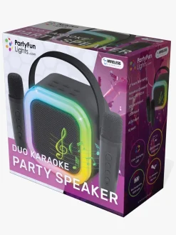 Elektronik & Media-PartyFunLights Karaokemaskine Mini Bluetooth