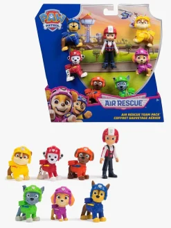 Legetøjsfigurer-PawPatrol Paw Patrol Air Rescue Figurer 7-pak