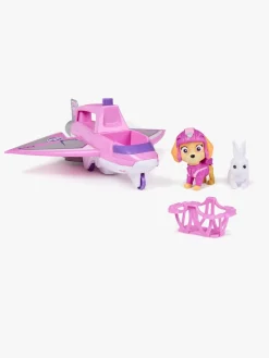 Legetøjsfigurer-PawPatrol Paw Patrol Air Rescue Jetfly Skye Lyserød