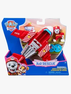 Legetøjsfigurer-PawPatrol Paw Patrol Air Rescue Themed Transportmiddel Marshall