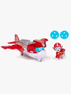 Legetøjsfigurer-PawPatrol Paw Patrol Air Rescue Themed Transportmiddel Marshall