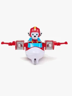 Legetøjsfigurer-PawPatrol Paw Patrol Air Rescue Themed Transportmiddel Marshall