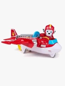 Legetøjsfigurer-PawPatrol Paw Patrol Air Rescue Themed Transportmiddel Marshall