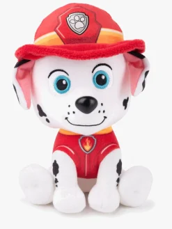 Dukker & Bamser-PawPatrol Paw Patrol Bamse Marshall 15 cm Rød/Hvid