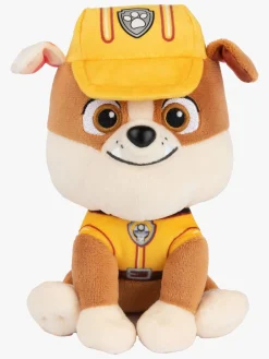 Dukker & Bamser-PawPatrol Paw Patrol Bamse Rubble 15 cm Brun/Gul