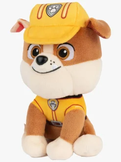 Dukker & Bamser-PawPatrol Paw Patrol Bamse Rubble 15 cm Brun/Gul