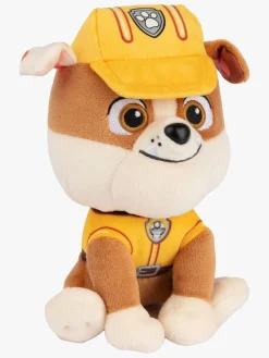 Dukker & Bamser-PawPatrol Paw Patrol Bamse Rubble 15 cm Brun/Gul