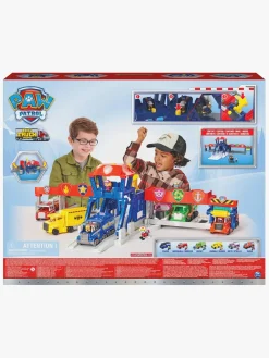 Legetøjsfigurer-PawPatrol Paw Patrol Big Truck Pups Lastbilshovedkvarter