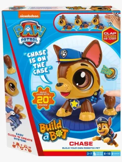Interaktivt Legetøj-PawPatrol Paw Patrol Build A Bot Interaktiv Hund Chase Flerfarvet