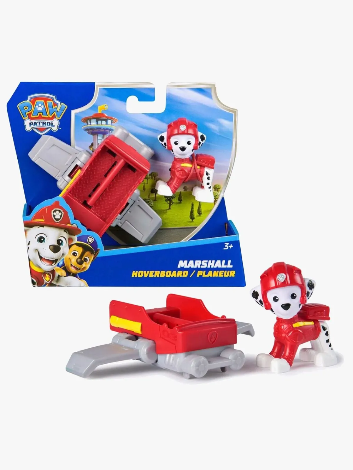 Legetøjsfigurer-PawPatrol Paw Patrol Core Action Pup Figur Marshall