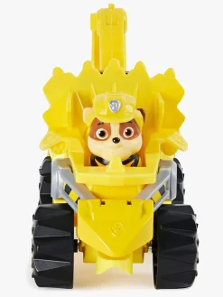 Legetøjsfigurer-PawPatrol Paw Patrol Dino Deluxe Transportmiddel Rubble Flerfarvet