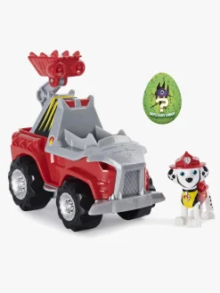 Legetøjsfigurer-PawPatrol Paw Patrol Dino Deluxe Transportmiddel Rocky Flerfarvet