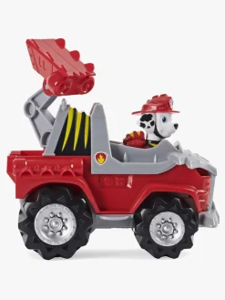 Legetøjsfigurer-PawPatrol Paw Patrol Dino Deluxe Transportmiddel Rocky Flerfarvet