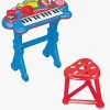 Musikinstrumenter-PawPatrol Paw Patrol  Elektronisk Keyboard med Skammel