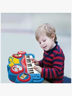 Musikinstrumenter-PawPatrol Paw Patrol  Elektronisk Keyboard med Skammel