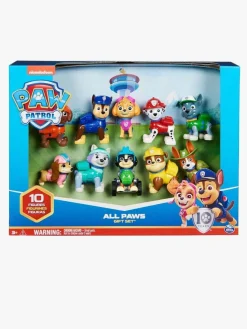 Legetøjsfigurer-PawPatrol Paw Patrol Figurer Celebration 10-pak