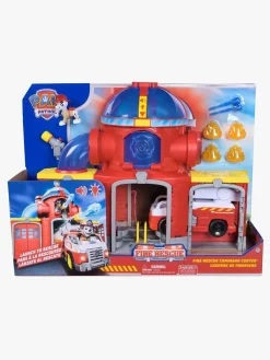 Legetøjsfigurer-PawPatrol Paw Patrol Fire Rescue Brandstation Legesæt