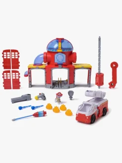 Legetøjsfigurer-PawPatrol Paw Patrol Fire Rescue Brandstation Legesæt