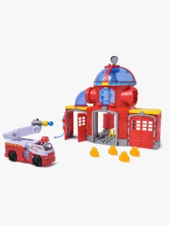 Legetøjsfigurer-PawPatrol Paw Patrol Fire Rescue Brandstation Legesæt