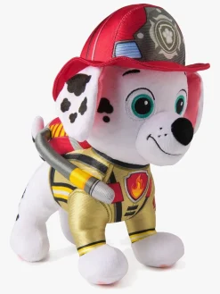 Dukker & Bamser-PawPatrol Paw Patrol Fire Rescue Deluxe Bamse Marshall 30cm