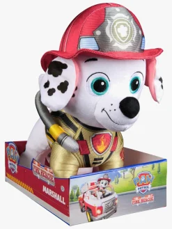 Dukker & Bamser-PawPatrol Paw Patrol Fire Rescue Deluxe Bamse Marshall 30cm