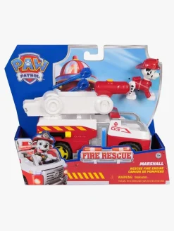 Legetøjsfigurer-PawPatrol Paw Patrol Fire Rescue Transportmiddel Marshall