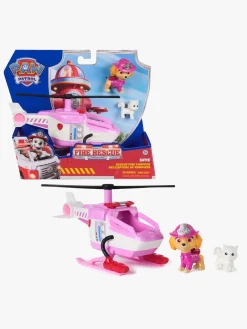 Legetøjsfigurer-PawPatrol Paw Patrol Fire Rescue Transportmiddel Skye