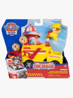 Legetøjsfigurer-PawPatrol Paw Patrol Fire Rescue Transportmiddel Rubble