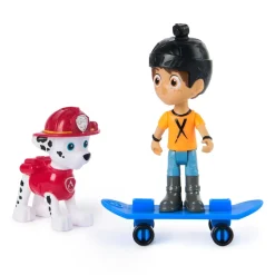 Legetøjsfigurer-PawPatrol Paw Patrol Hero Pup Sæt Daring Danny og Marshall