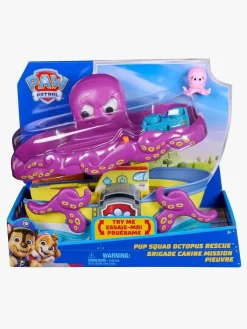 Legetøjsfigurer-PawPatrol Paw Patrol Legesæt Blæksprutte Pup Squad