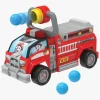 Pedal- & Gåbiler-PawPatrol Paw Patrol Marshall Roll & Ride Gåbil Brandbil