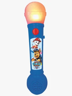 Musikinstrumenter|Elektronik & Media-PawPatrol Paw Patrol Mikrofon m. Lyd & Lys