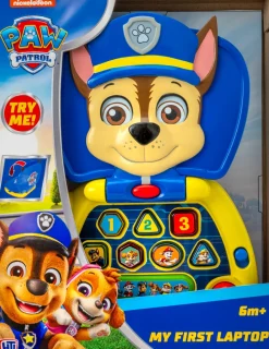 Interaktivt Legetøj-PawPatrol Paw Patrol Mit Første Bærbar Computer Chase